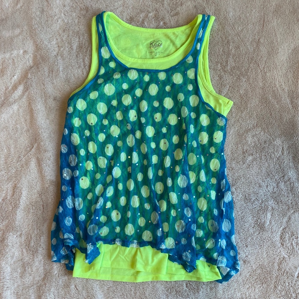 justice tank top